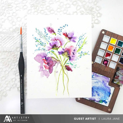 Watercolor Artists' Watercolor Tube - Quinacridone Violet - (PV.19)