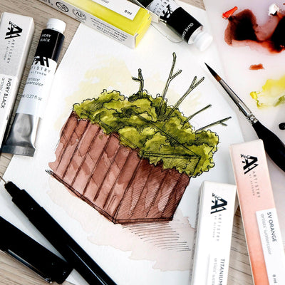Watercolor Artists' Watercolor Tube - Yellow Lemon