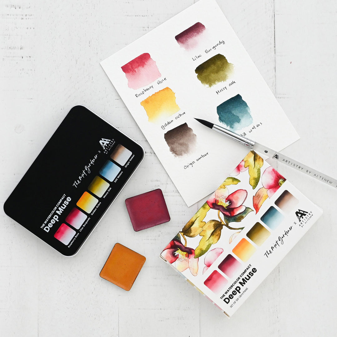Watercolor Bundle Pocket-Perfect Watercolor Compacts Bundle
