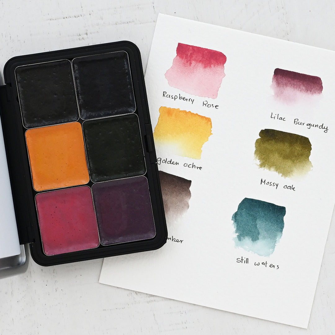 Watercolor Bundle Pocket-Perfect Watercolor Compacts Bundle