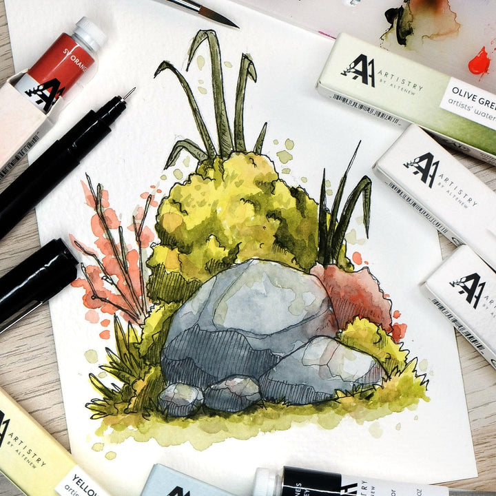 Watercolor Bundle Split Primary Watercolor Bundle