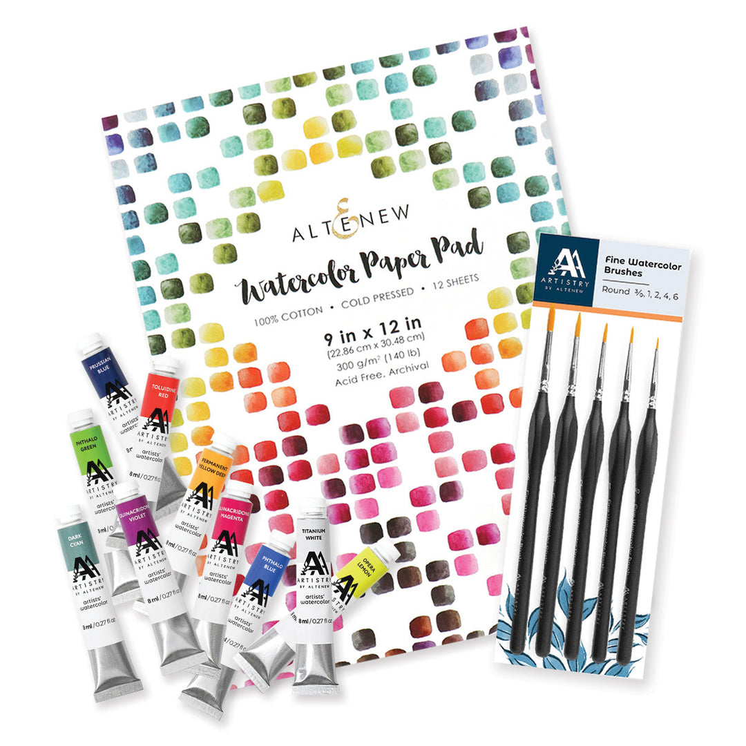 Watercolor Bundle Watercolor Creations Pro Bundle