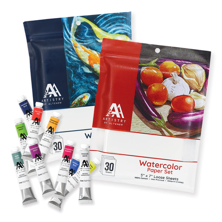 Watercolor Bundle Watercolor Essentials Deluxe Bundle