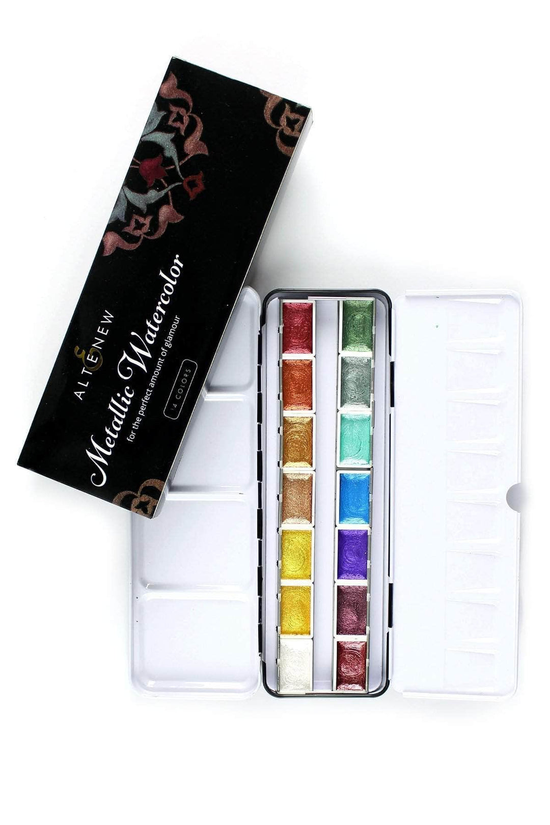 Watercolor Metallic Watercolor 14 Pan Set