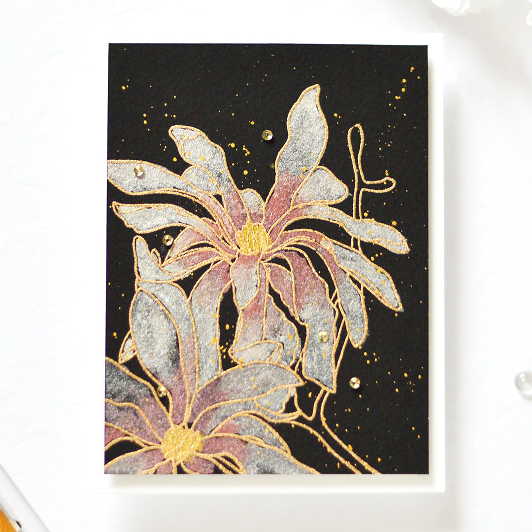 Watercolor Metallic Watercolor 14 Pan Set