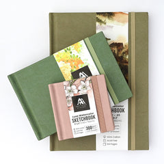 Watercolor Paper Luxe Watercolor Sketchbook - 3"x 3", 300 gsm