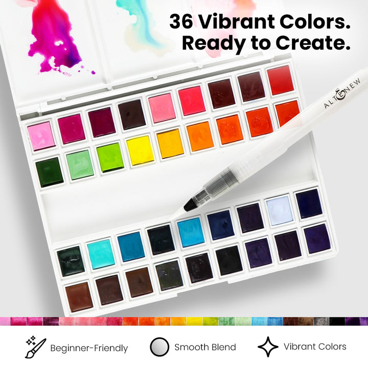 Watercolor Watercolor 36 Pan Set