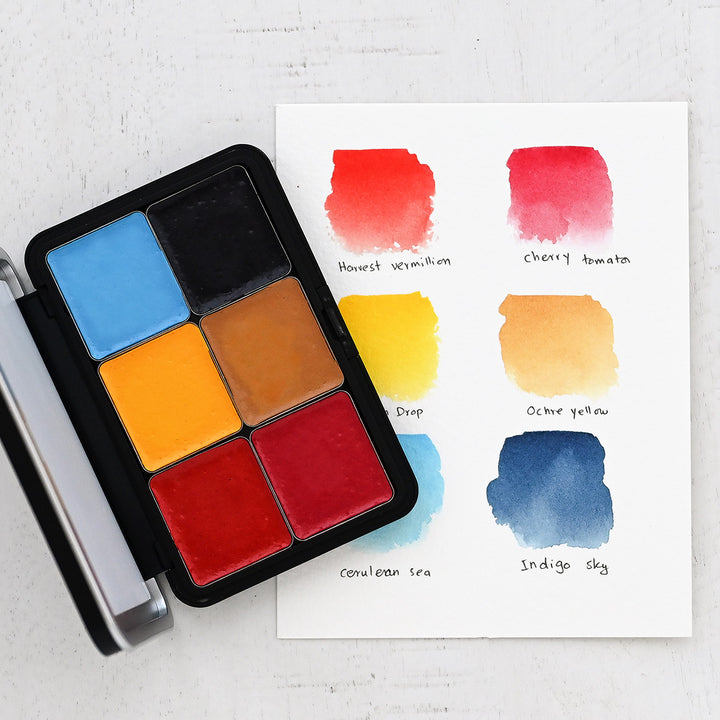 Watercolor Watercolor Compact - Bold Ember