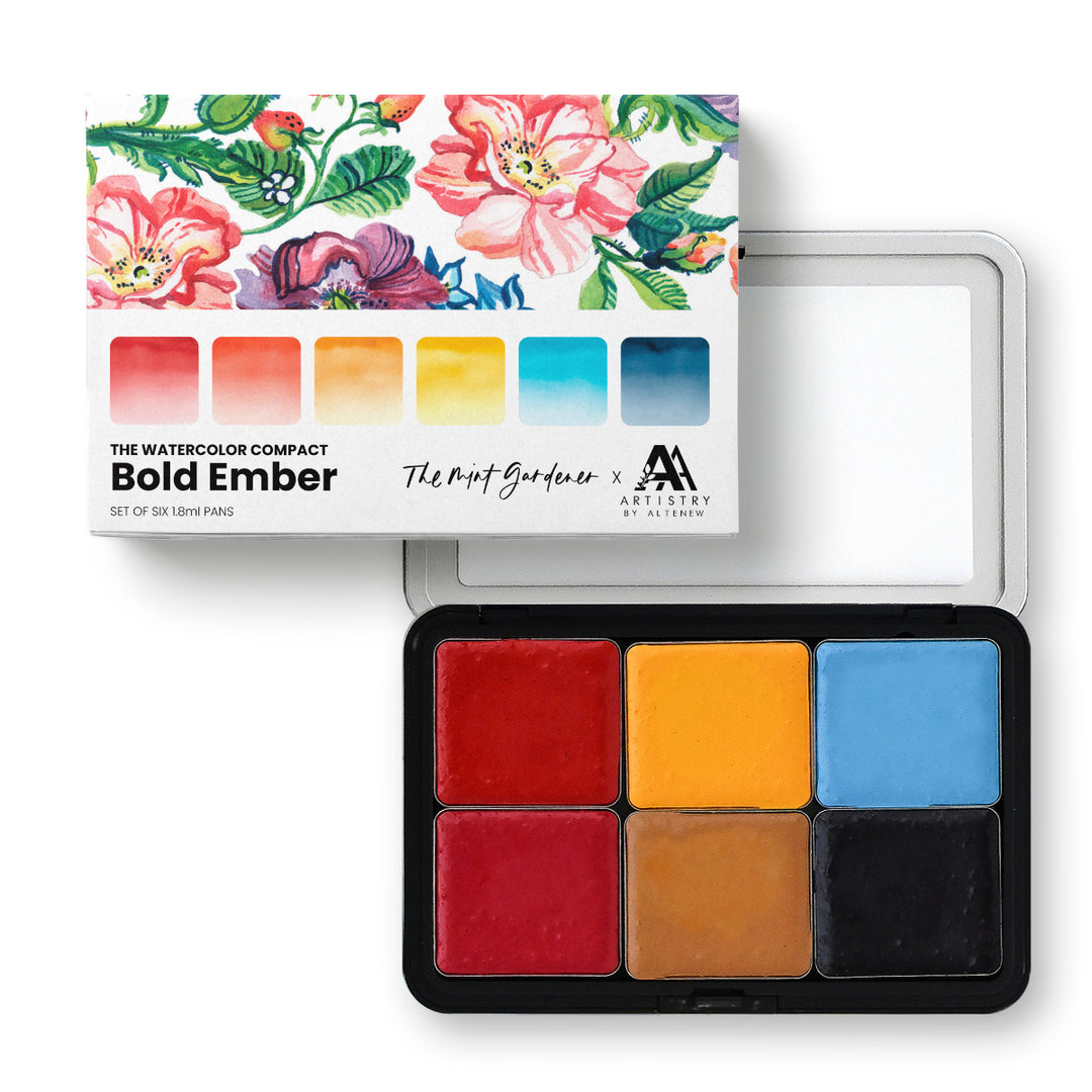 Watercolor Watercolor Compact - Bold Ember
