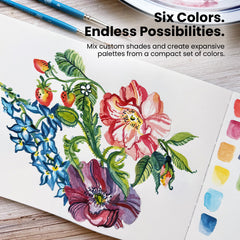 Watercolor Watercolor Compact - Bold Ember