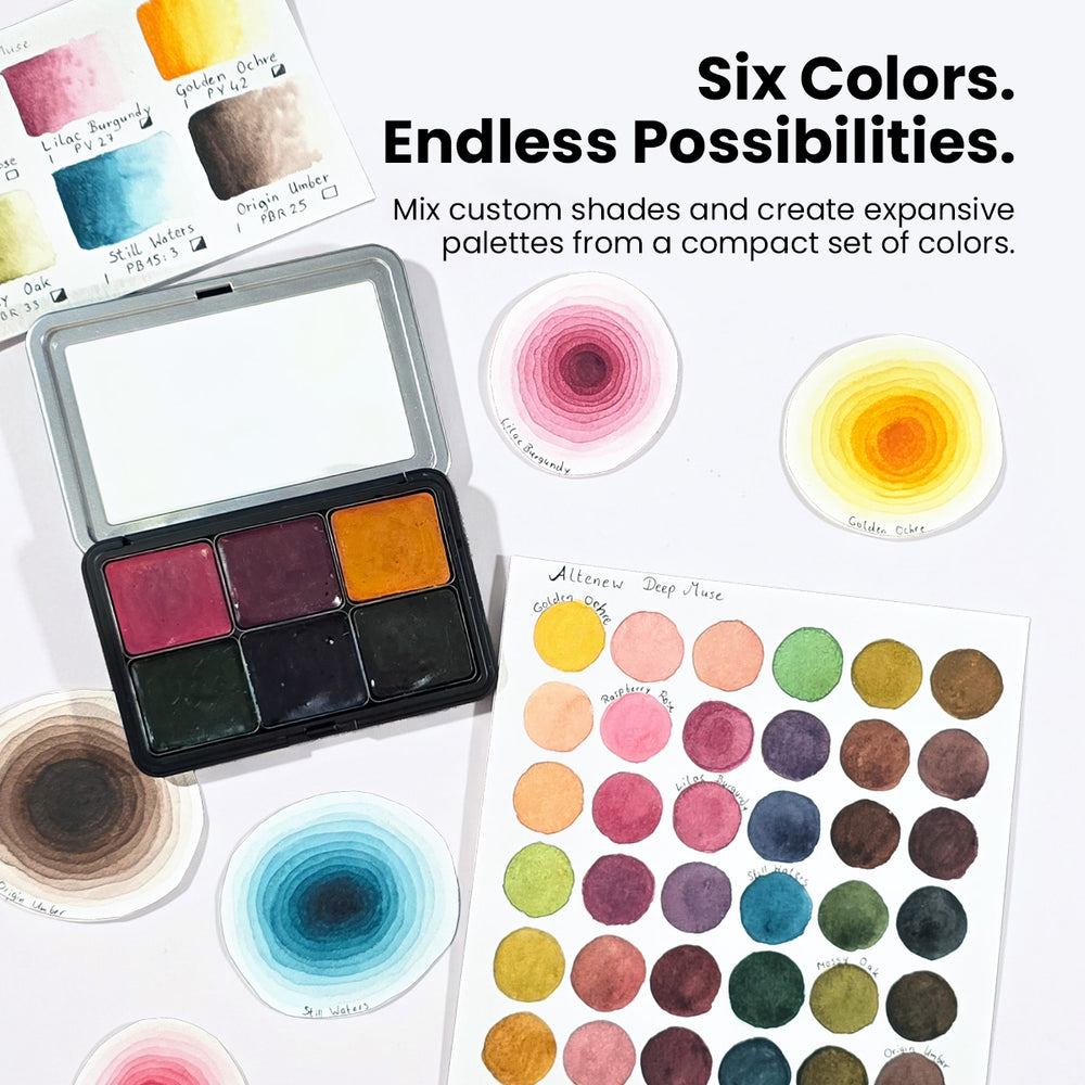 Watercolor Watercolor Compact - Deep Muse
