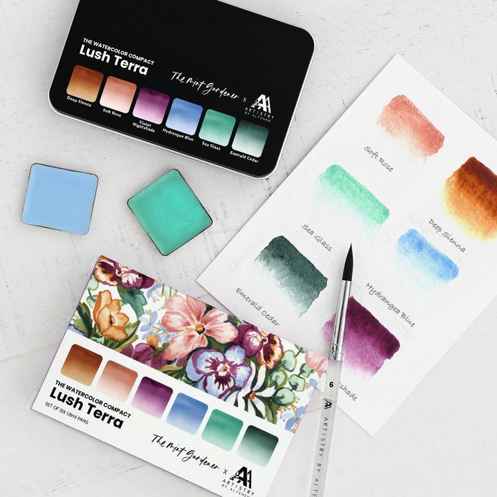 Watercolor Watercolor Compact - Lush Terra