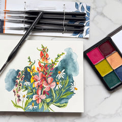 Watercolor Watercolor Compact - Moody Brights