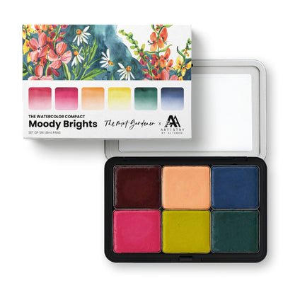 Watercolor Watercolor Compact - Moody Brights