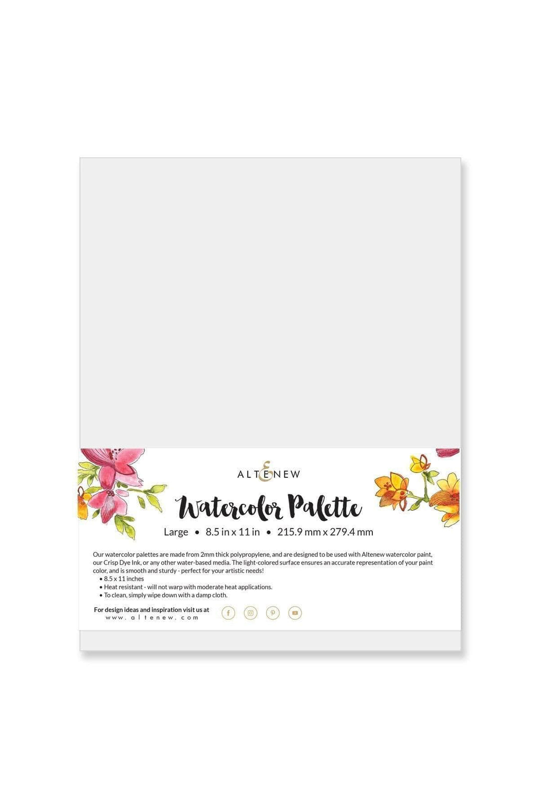 Watercolor Watercolor Palette - Large