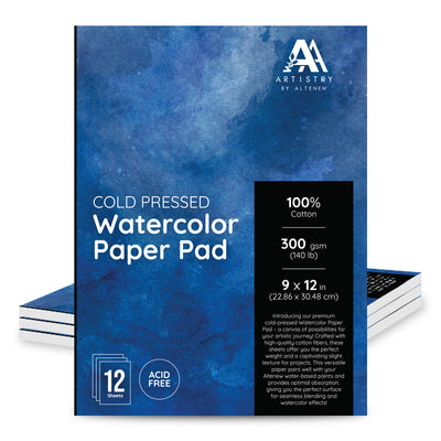 Watercolor Watercolor Paper Pad (9"x12") - Cold Pressed