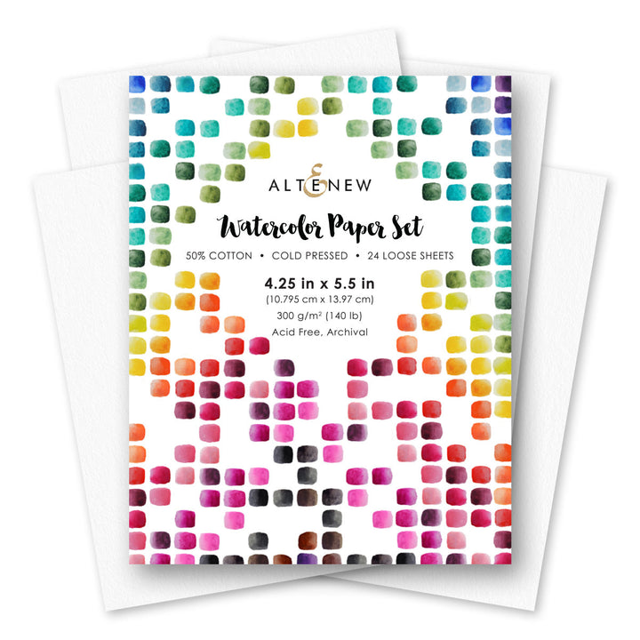 Watercolor Watercolor Paper Set (A2 loose sheets)