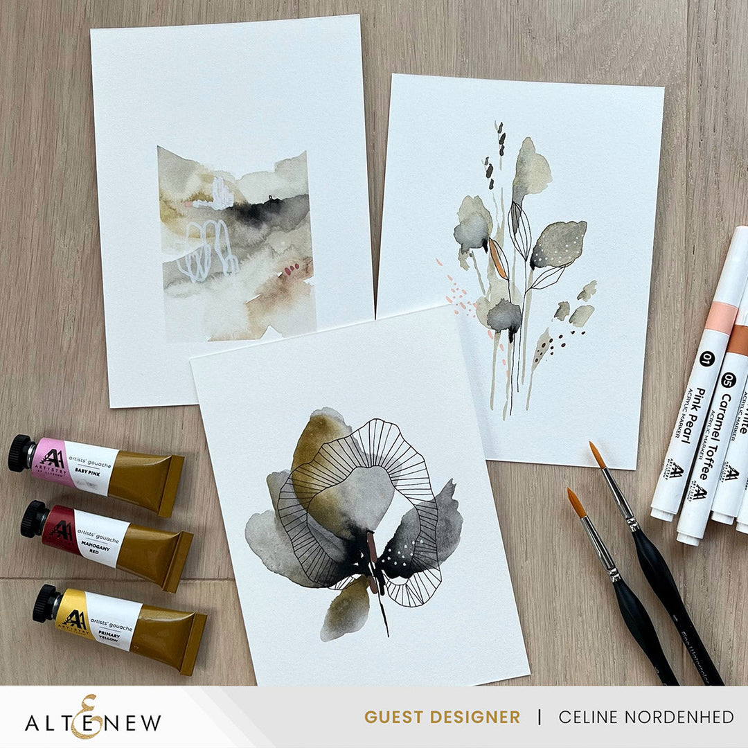 Watercolor Watercolor Paper Set (Cold-Pressed, 5" x 7" Loose Sheets, 10 sheets/set)