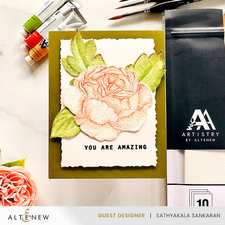 Watercolor Watercolor Paper Set (Cold-Pressed, 5" x 7" Loose Sheets, 10 sheets/set)