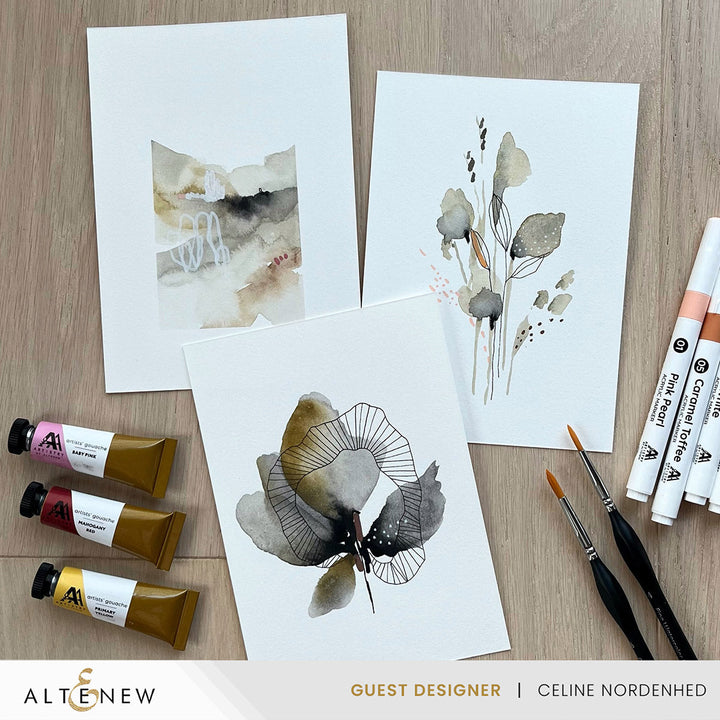 Watercolor Watercolor Paper Set (Hot-Pressed, 5" x 7" Loose Sheets, 30 sheets/set)