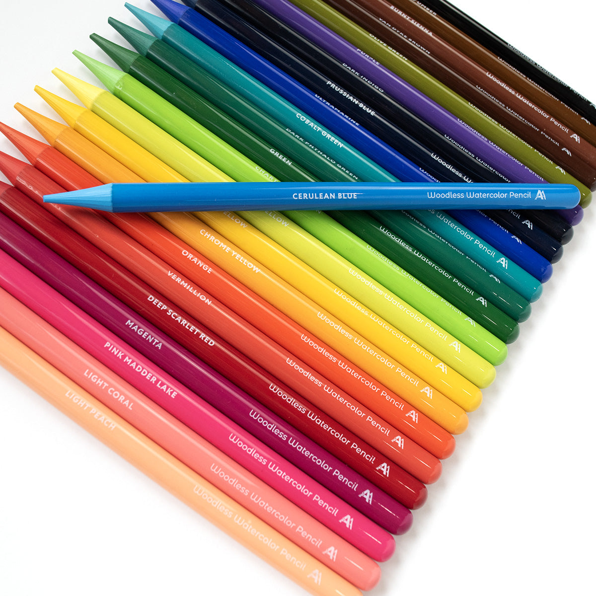 Watercolor Woodless Watercolor Pencil 24 Set