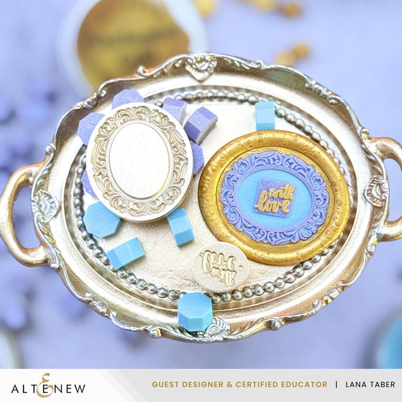 Wax Seal Supplies Baroque Embrace Wax Seal Stamp