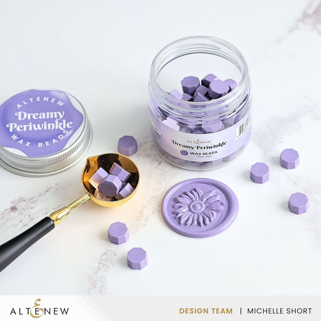 Wax Seal Supplies Dreamy Periwinkle Wax Beads