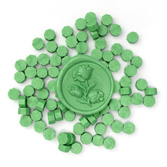 Wax Seal Supplies Fresh Green Wax Beads