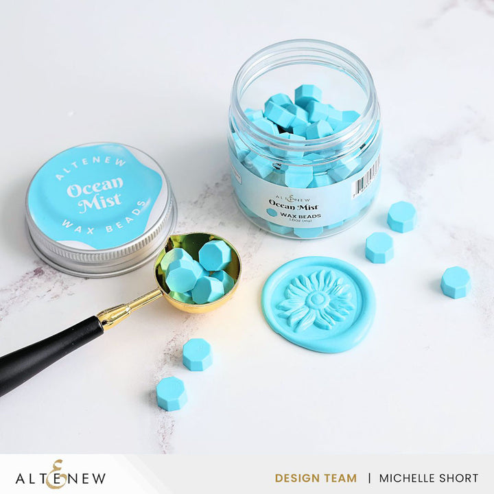 Wax Seal Supplies Ocean Mist Wax Beads