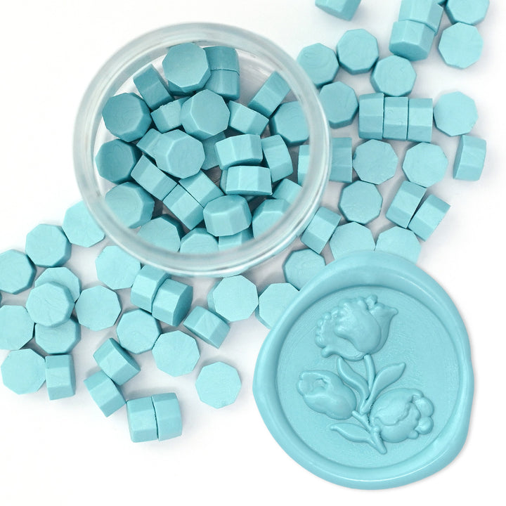 Wax Seal Supplies Ocean Mist Wax Beads