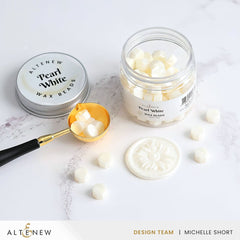 Wax Seal Supplies Pearl White Wax Beads