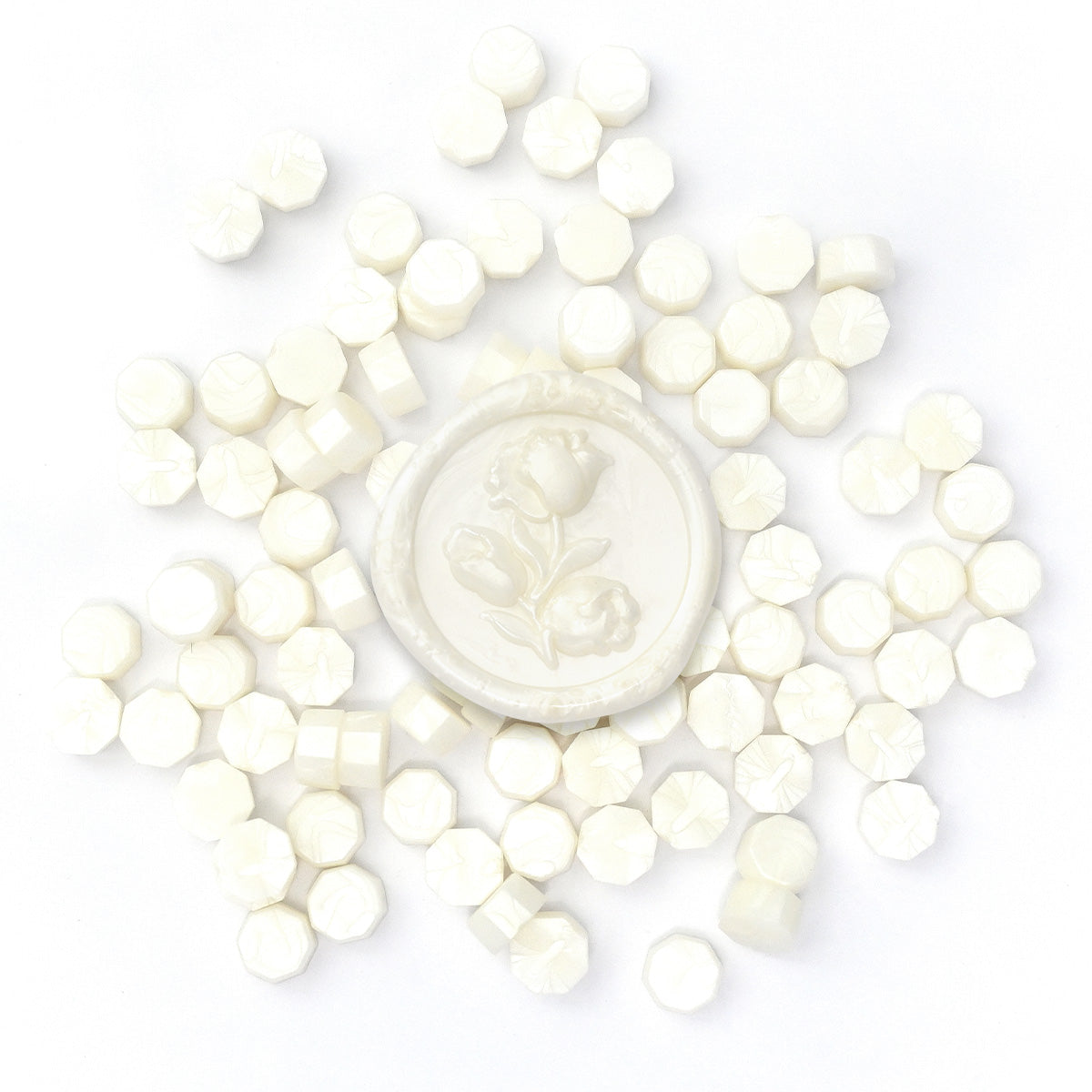 Wax Seal Supplies Pearl White Wax Beads