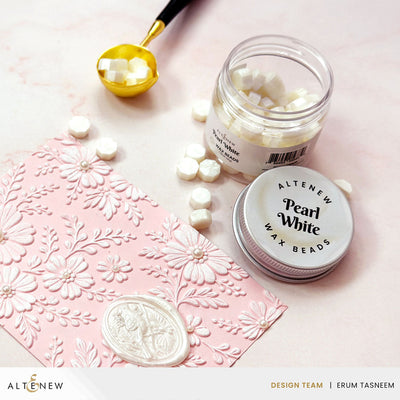 Wax Seal Supplies Pearl White Wax Beads