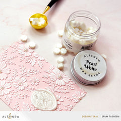 Wax Seal Supplies Pearl White Wax Beads