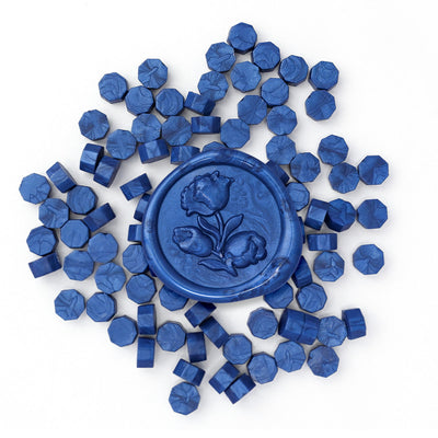Wax Seal Supplies Sapphire Wax Beads