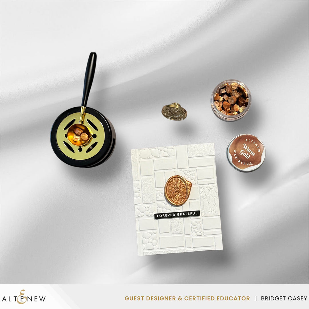 Wax Seal Supplies Shimmer Gold Wax Beads
