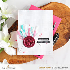 Wax Seal Supplies Soft Peonies Wax Seal Stamp