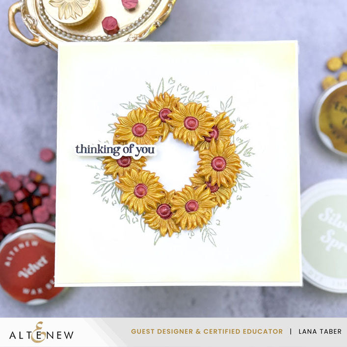 Wax Seal Supplies Sunflower Wax Seal Stamp