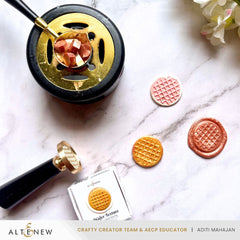 Wax Seal Supplies Wafer Texture Wax Seal Stamp
