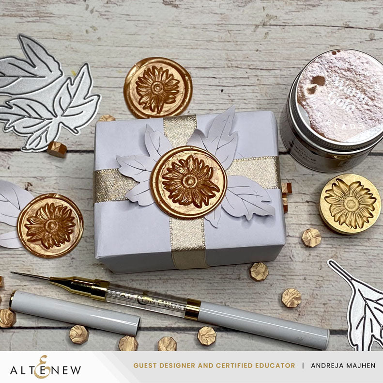 Wax Seal Supplies Warm Gold Wax Beads