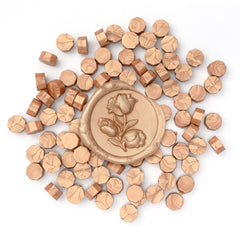 Wax Seal Supplies Warm Gold Wax Beads