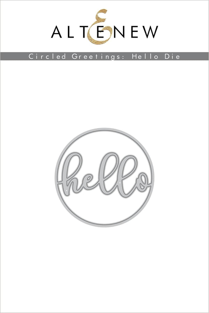 Dies Circled Greetings: Hello Die