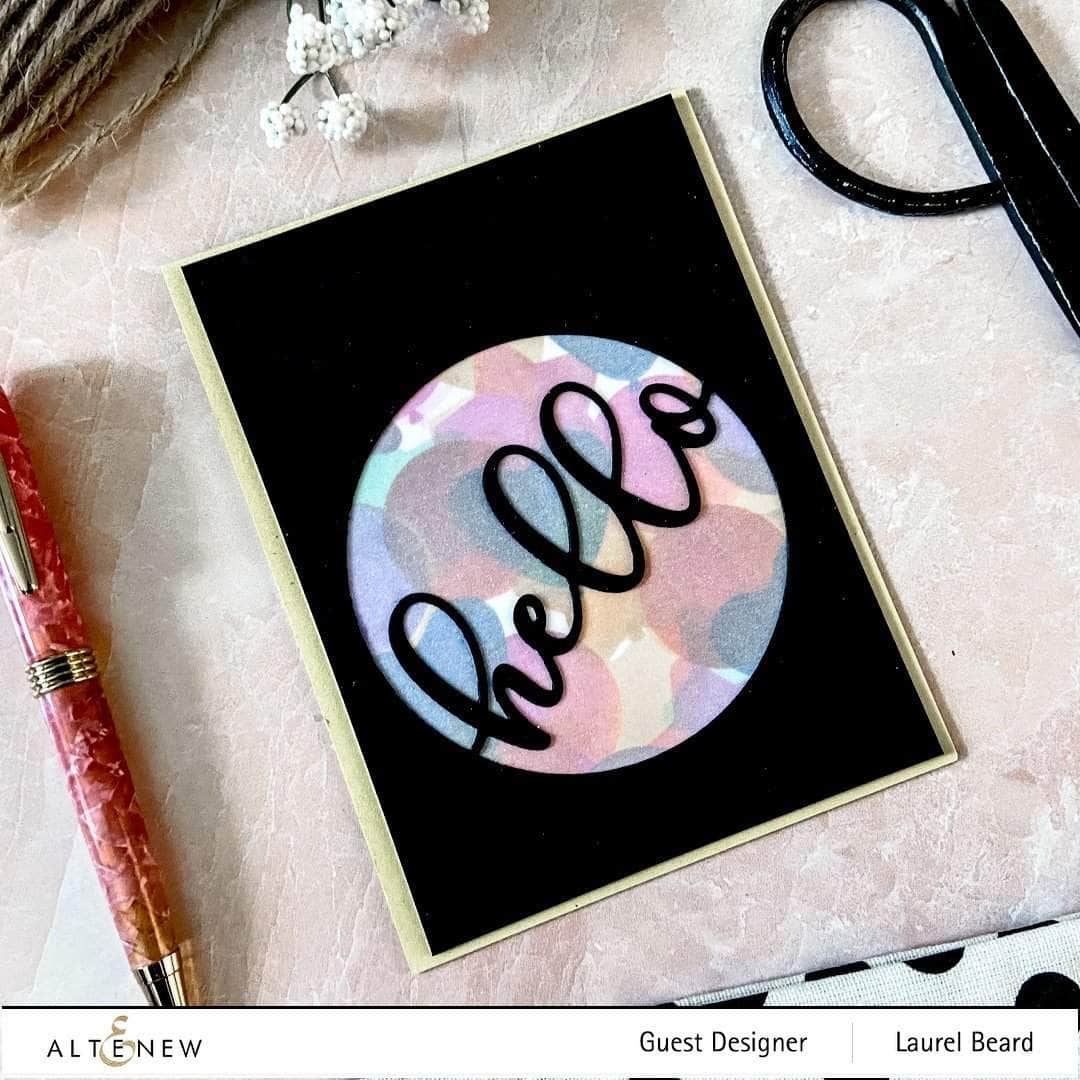 Dies Circled Greetings: Hello Die