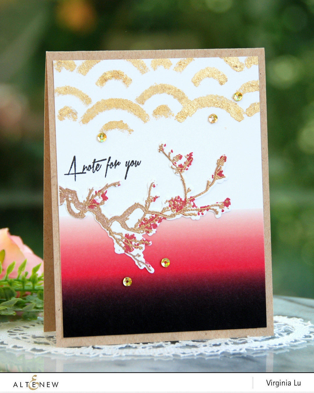 Washi Tapes Red Ombre Washi Tape