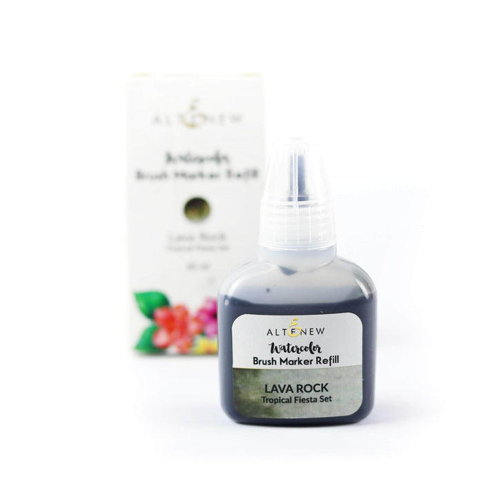 Liquid Watercolor Lava Rock Liquid Watercolor - Brush Marker Refill