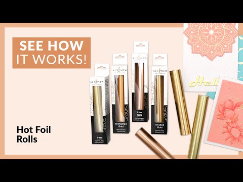 Hot Foil Roll - Rose Gold (Satin)