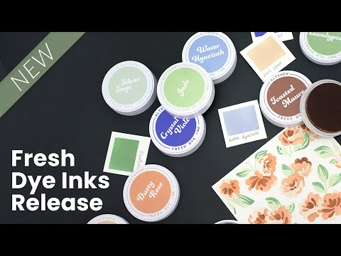 Frosted Foliage Fresh Dye Ink Mini Cube Reinker Bundle