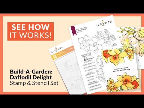 Build-A-Garden: Daffodil Delight Add-on Die Set