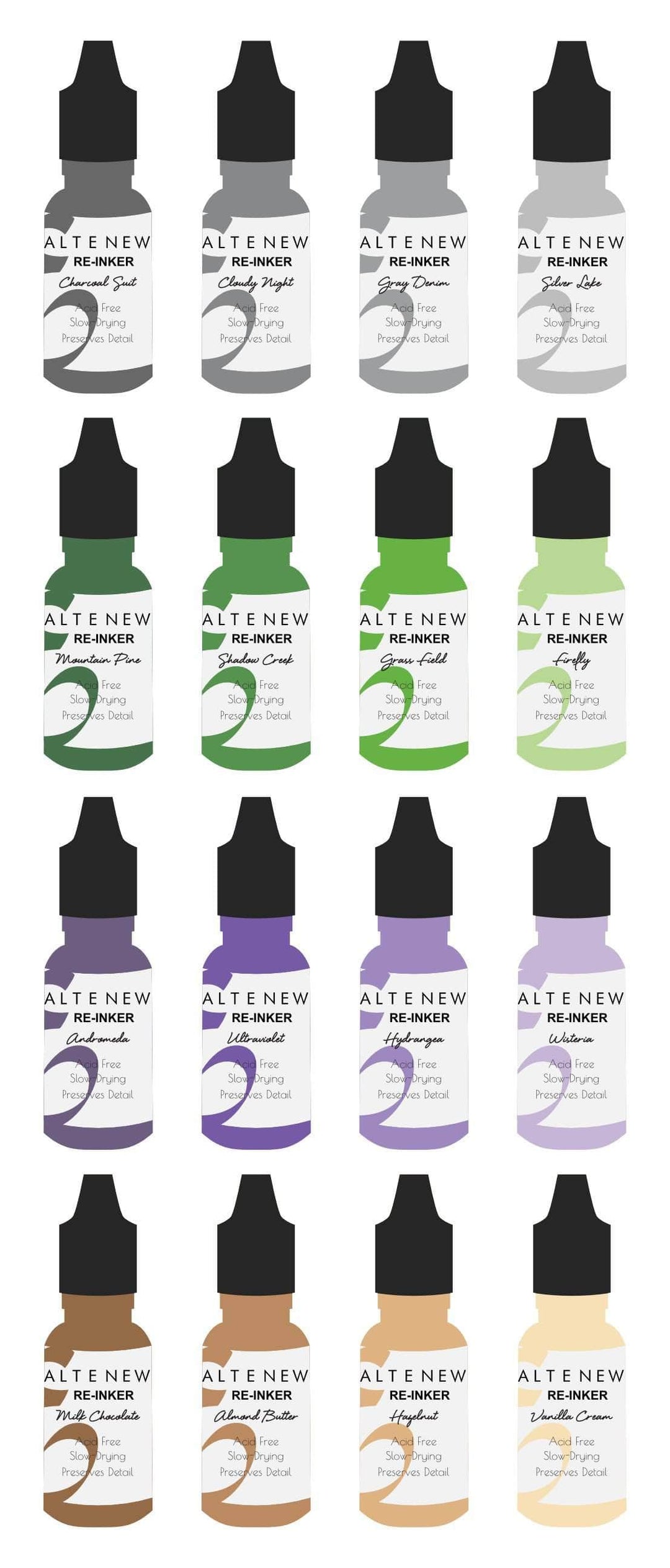 Re-inker Bundle Forever Grateful Dye Ink Reinker Bundle